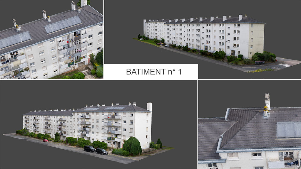 modélisation 3D d'un batiment