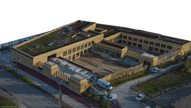 Modélisation d'un ouvrage (Eco Quartier - Eiffage - Chatenay Malabry) modélisation d'un ouvrage