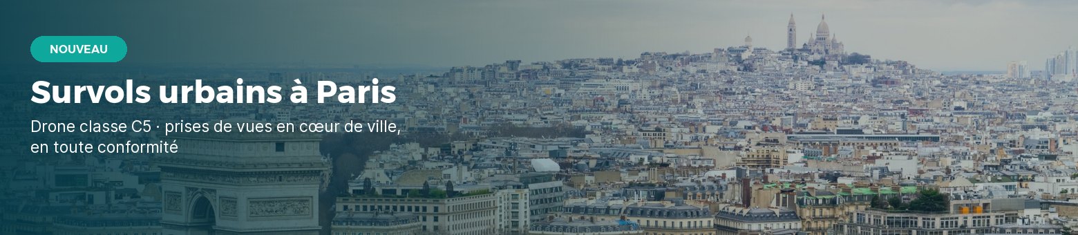 survols urbains à Paris