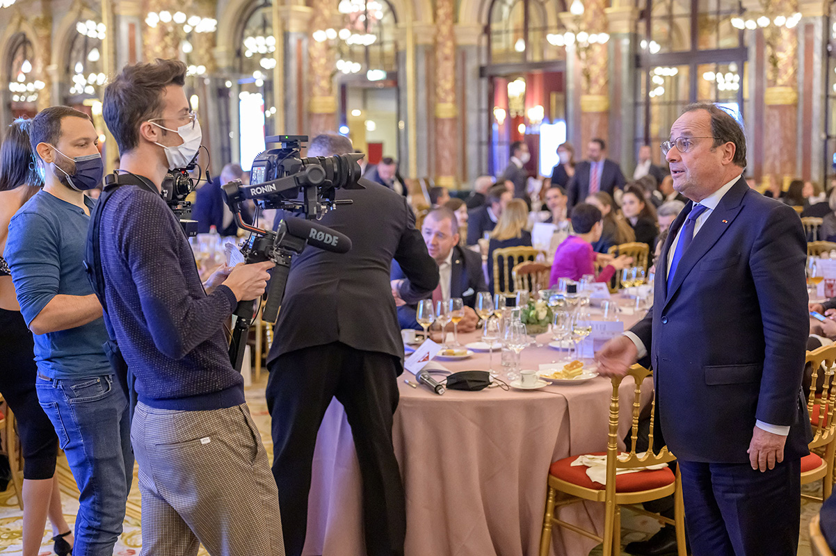 Cyril Carrere Production - tablee des chefs - François Hollande