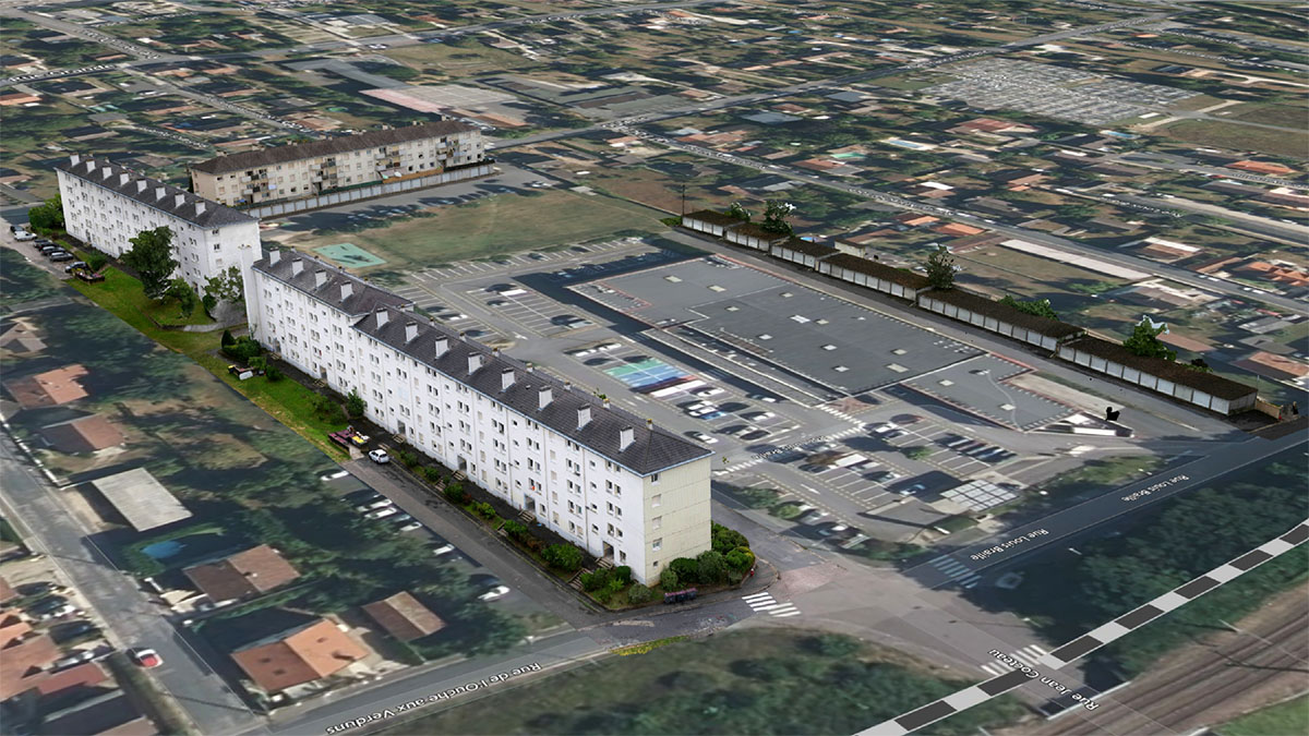 Modélisation 3D pour modernisation logement social